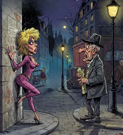 Le vicelard et l'isabeau