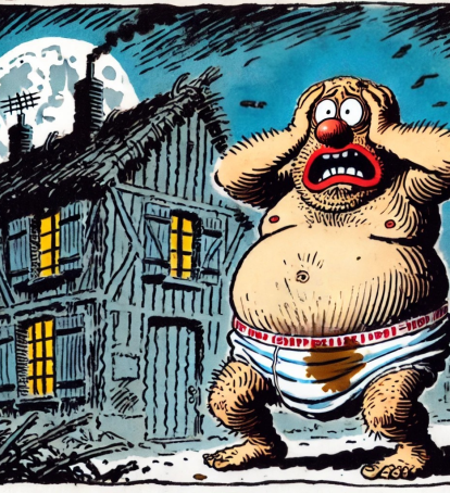 M. Dagobert et l'histoire de la culotte à l'envers